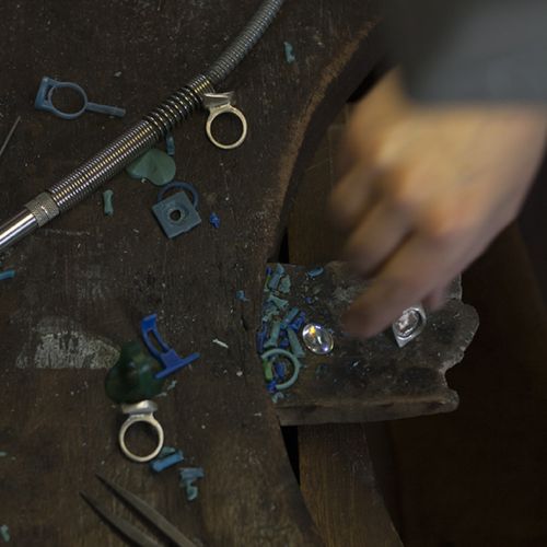 Atelier de Sylvie Doagio, créatrice de bijoux